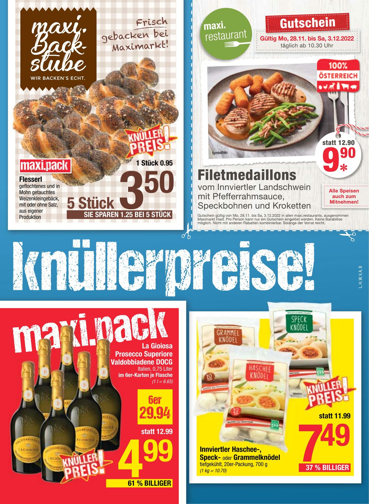 Prospekt Maximarkt 28.11.2022 - 03.12.2022