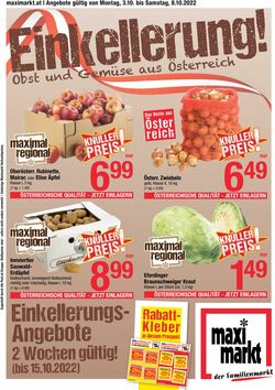 Prospekt Maximarkt 03.10.2022 - 08.10.2022