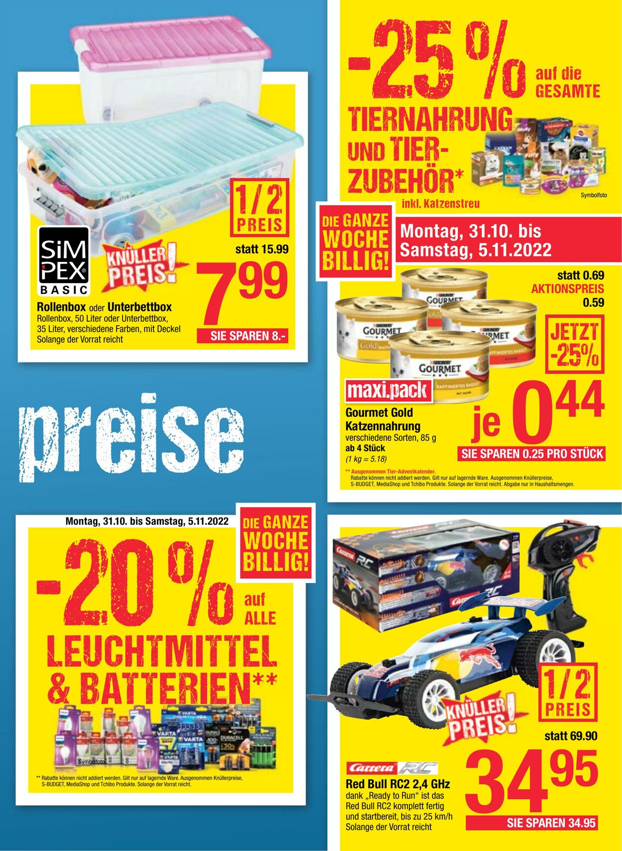 Prospekt Maximarkt 31.10.2022 - 05.11.2022