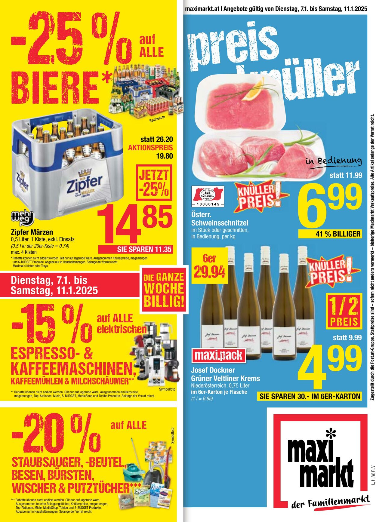 Prospekt Maximarkt 07.01.2025 - 11.01.2025