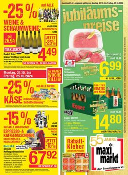 Prospekt Maximarkt 07.10.2024 - 25.10.2024