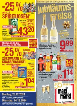 Prospekt Maximarkt 09.12.2024 - 14.12.2024