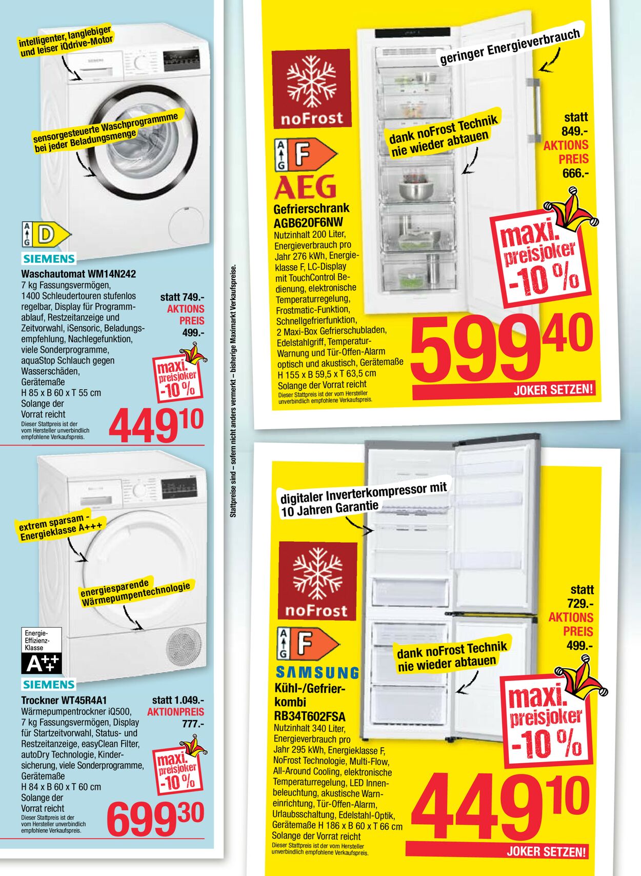 Prospekt Maximarkt 01.03.2021 - 06.03.2021