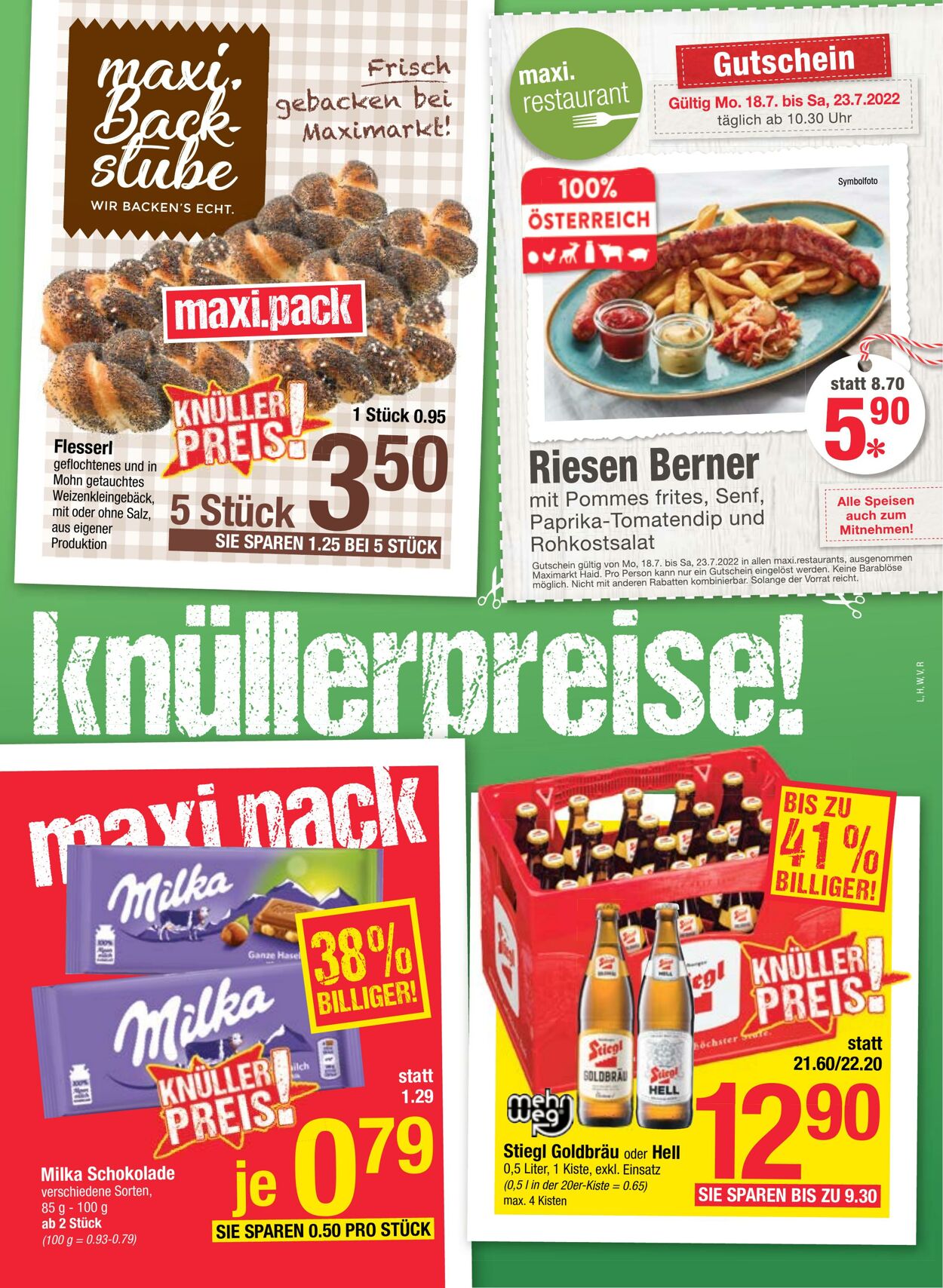 Prospekt Maximarkt 18.07.2022 - 23.07.2022