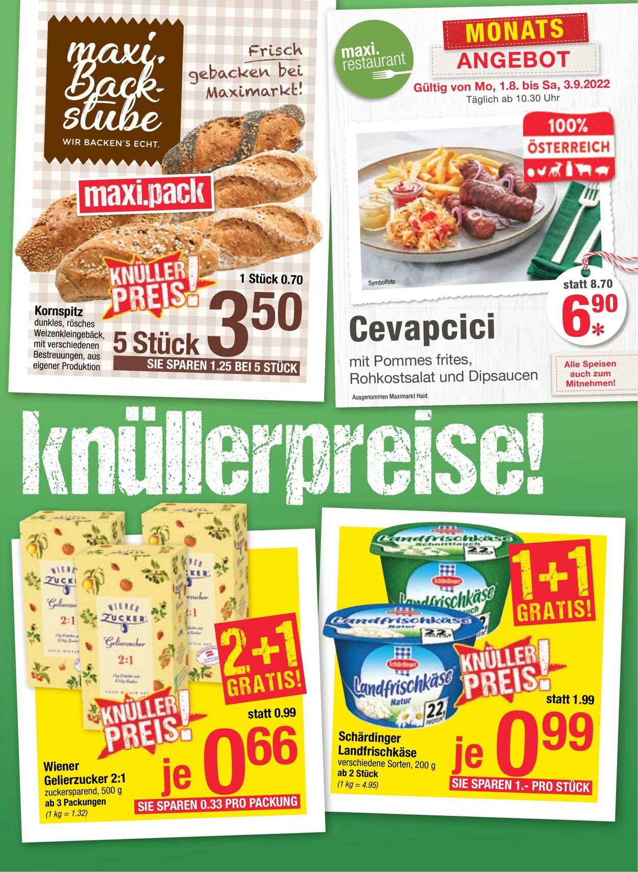 Prospekt Maximarkt 01.08.2022 - 06.08.2022