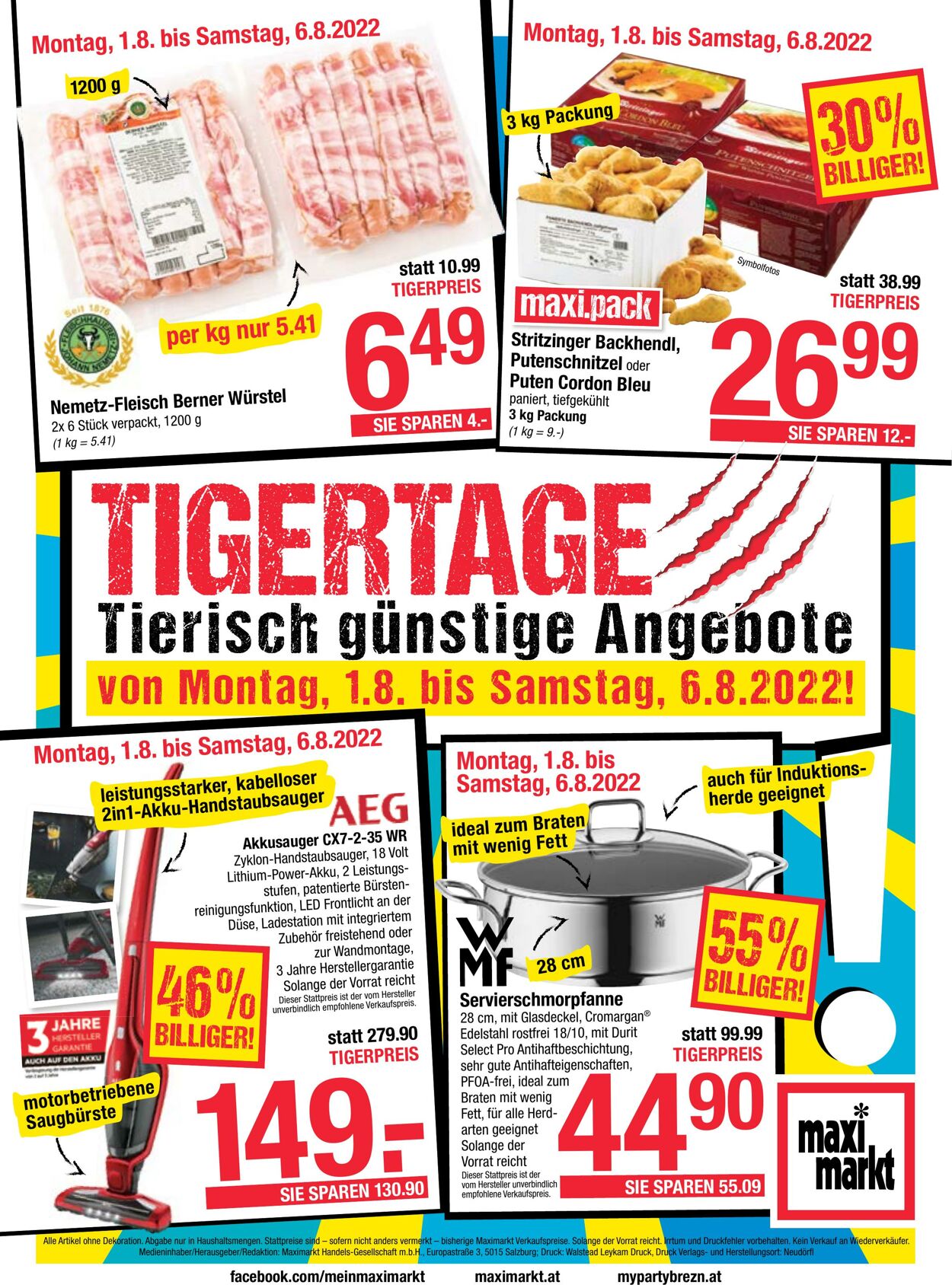 Prospekt Maximarkt 01.08.2022 - 06.08.2022