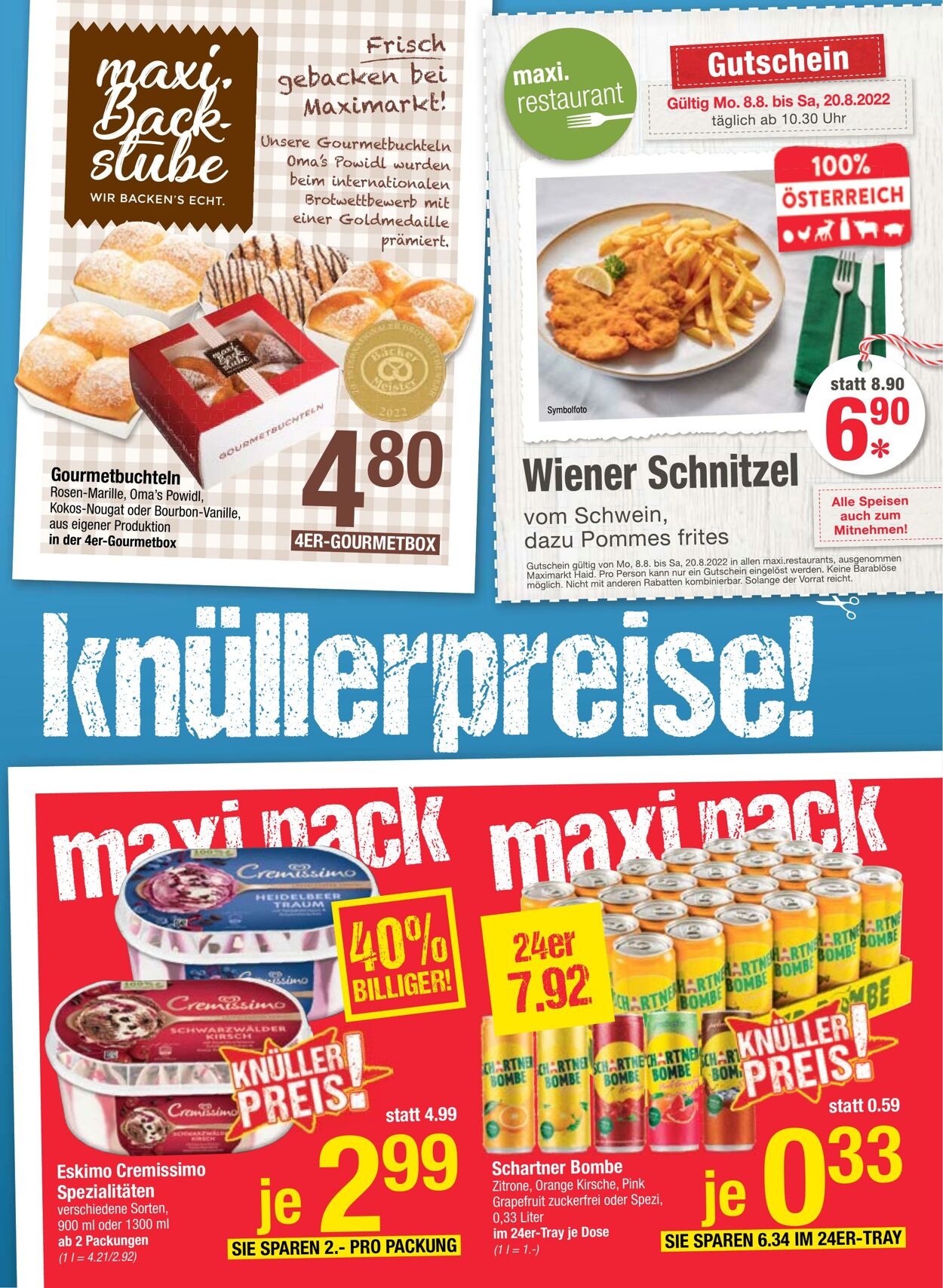 Prospekt Maximarkt 08.08.2022 - 13.08.2022