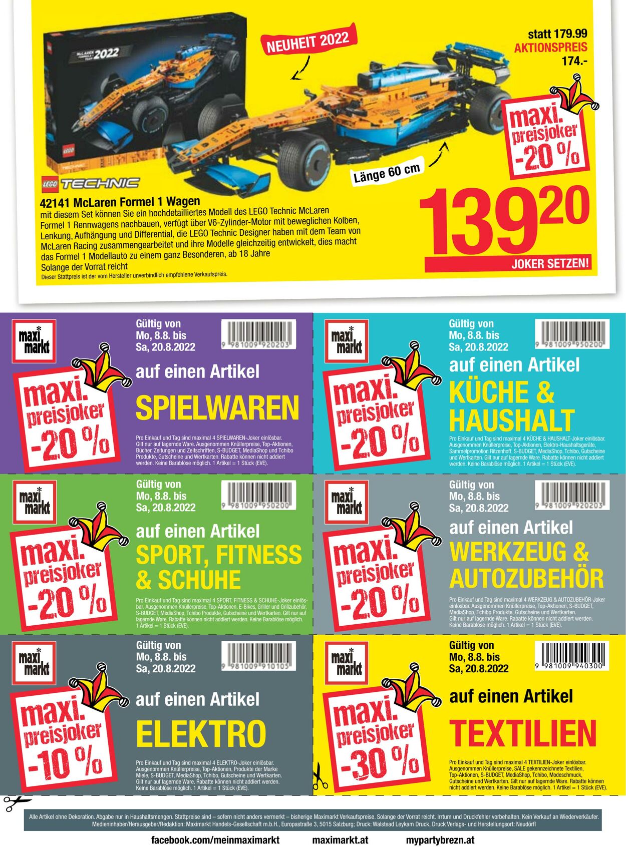 Prospekt Maximarkt 08.08.2022 - 13.08.2022