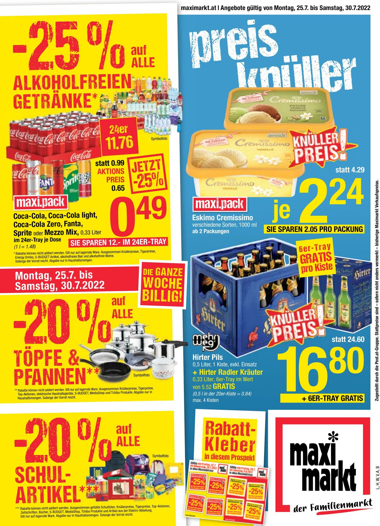 Prospekt Maximarkt 25.07.2022 - 30.07.2022