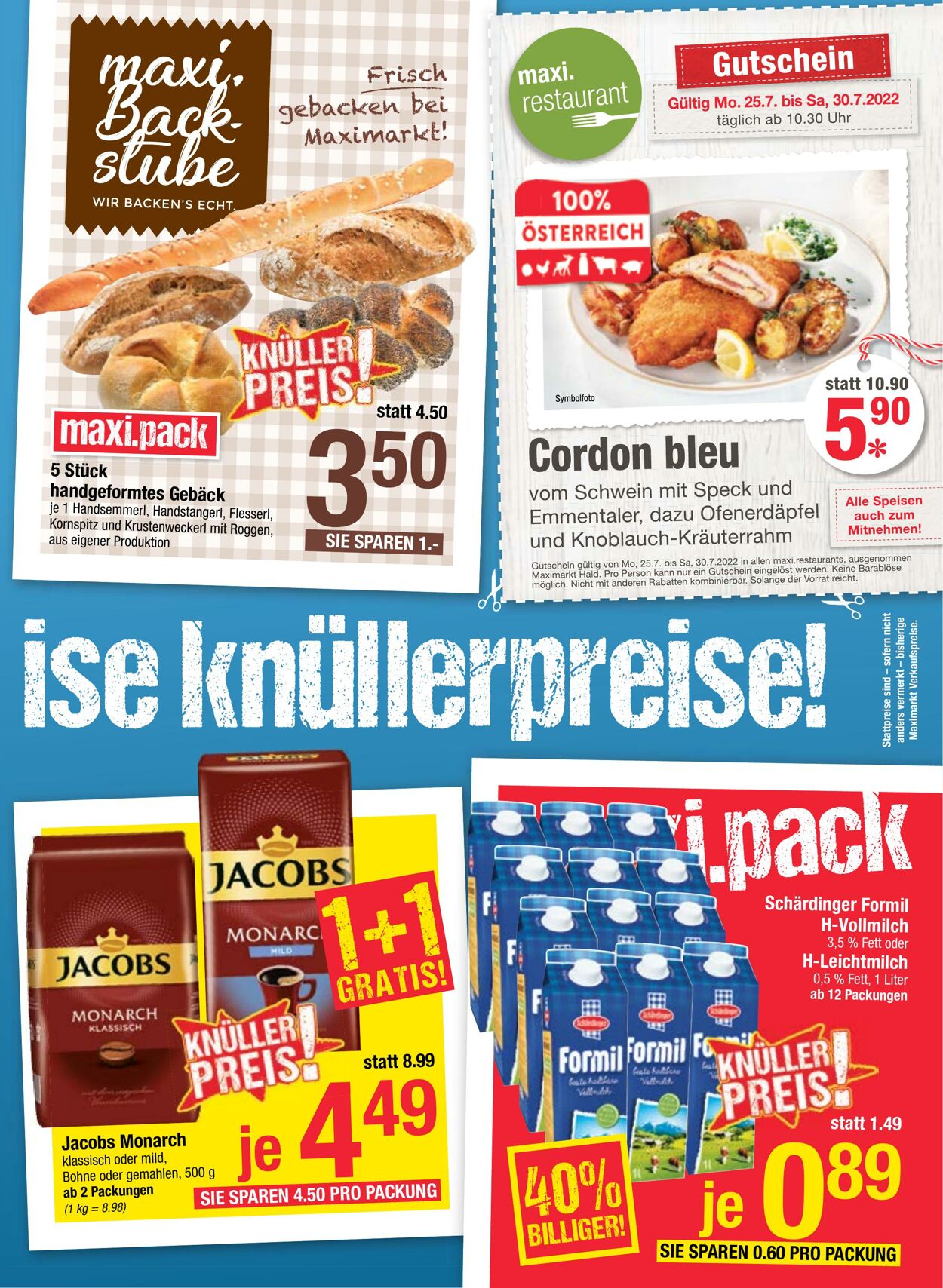 Prospekt Maximarkt 25.07.2022 - 30.07.2022