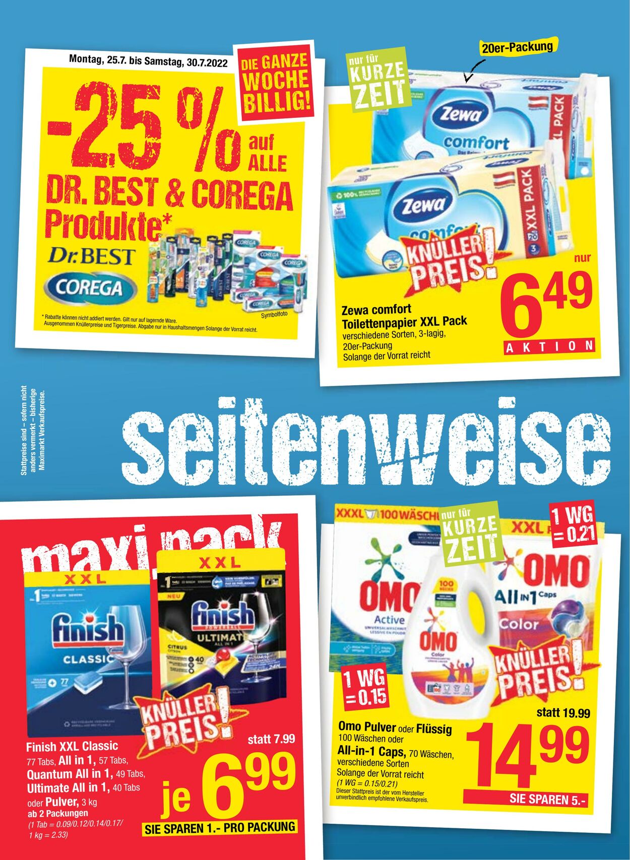 Prospekt Maximarkt 25.07.2022 - 30.07.2022