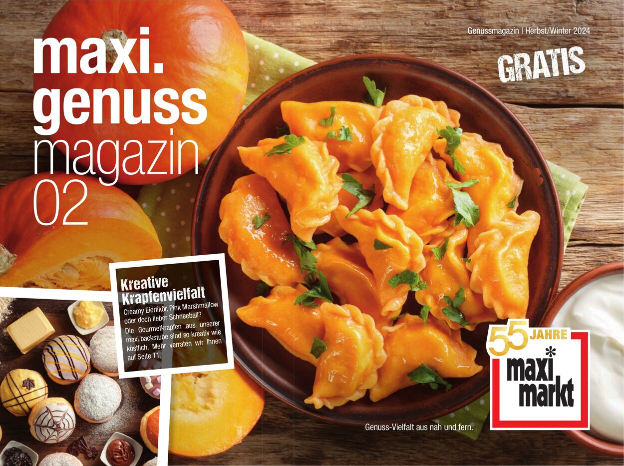 Prospekt Maximarkt - Montag, 14.9. - Dienstag, 31.12.2024 14 Sep, 2024 - 31 Dez, 2024