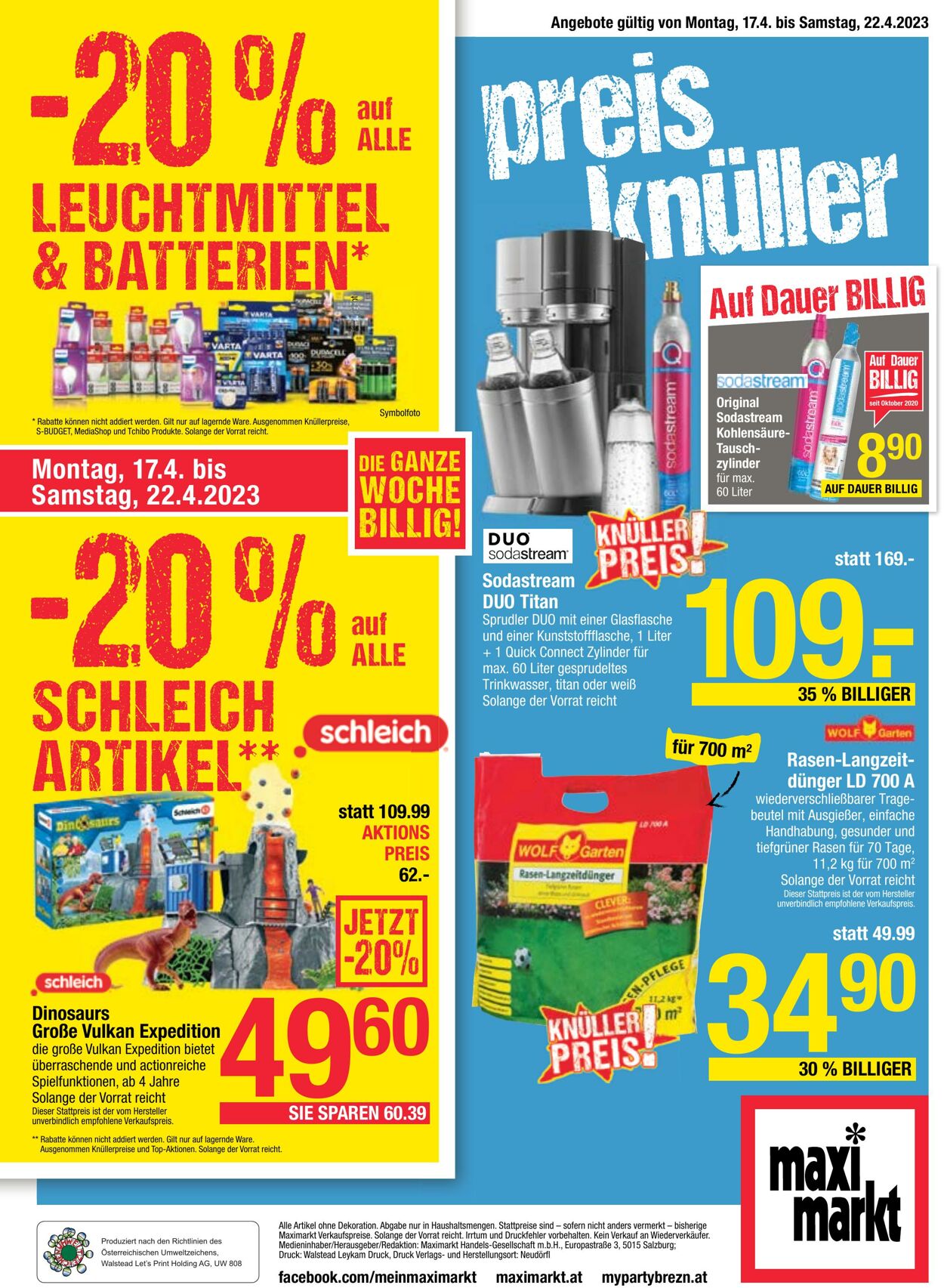 Prospekt Maximarkt 17.04.2023 - 22.04.2023