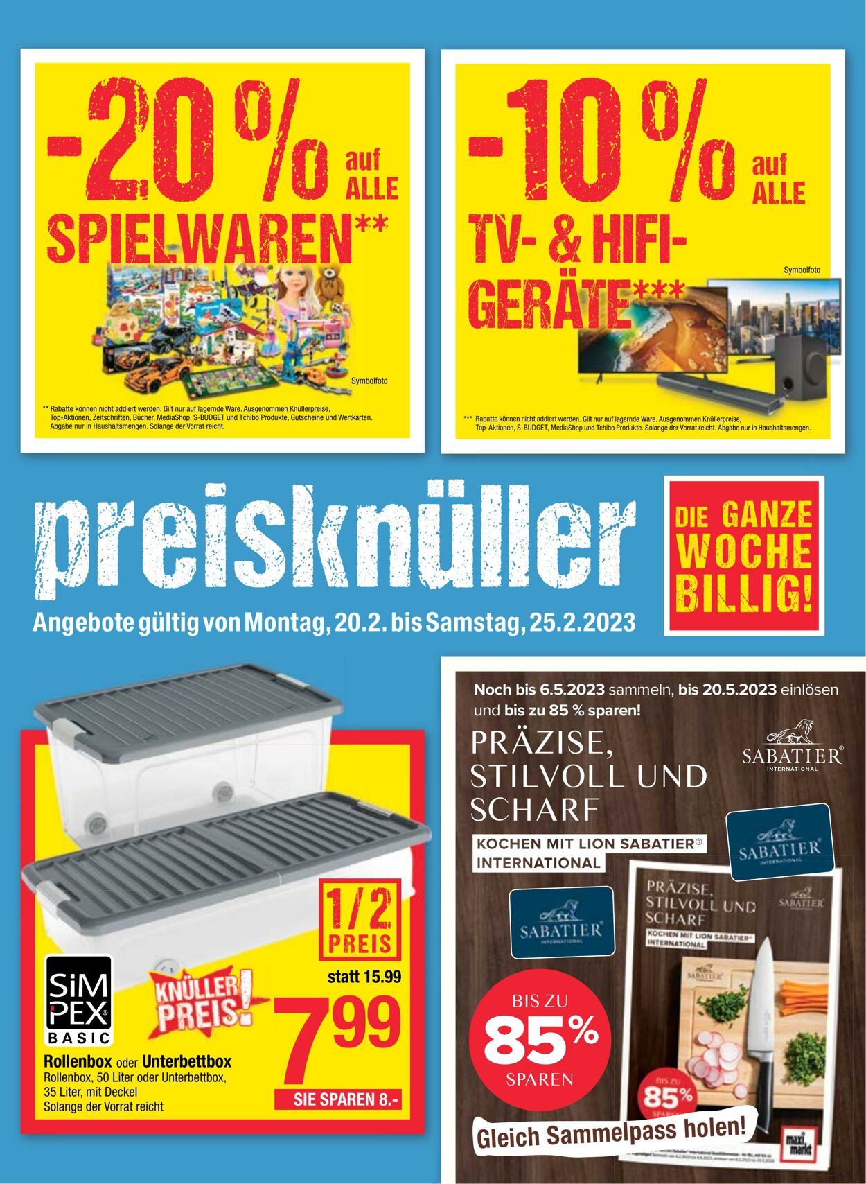 Prospekt Maximarkt 20.02.2023 - 25.02.2023