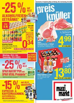 Prospekt Maximarkt 20.02.2023 - 25.02.2023