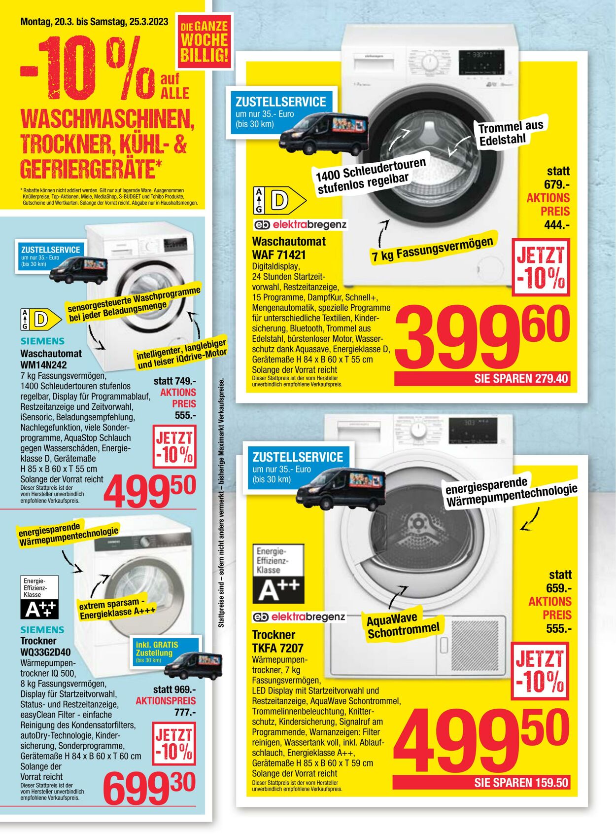 Prospekt Maximarkt 20.03.2023 - 25.03.2023