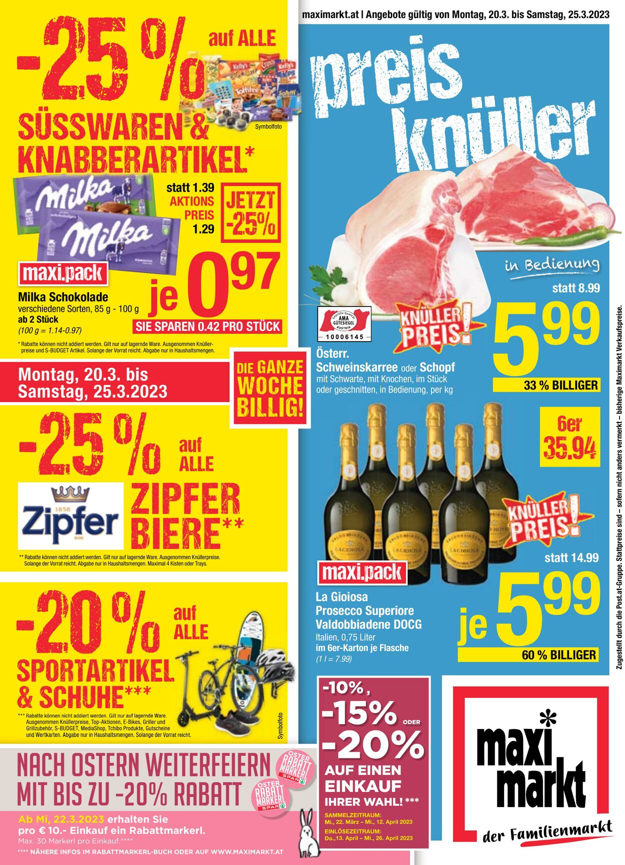 Prospekt Maximarkt 20.03.2023 - 25.03.2023