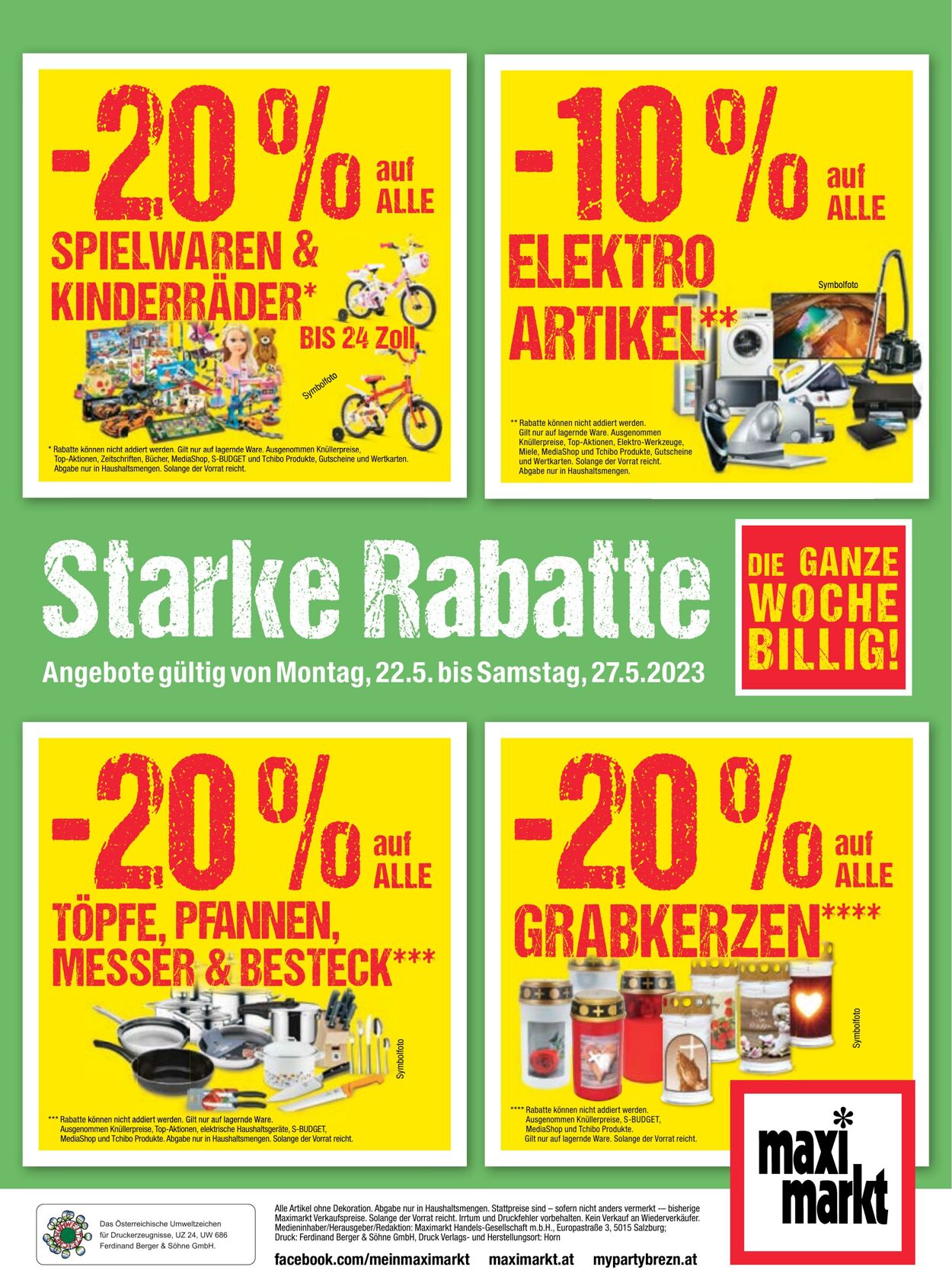 Prospekt Maximarkt 22.05.2023 - 27.05.2023