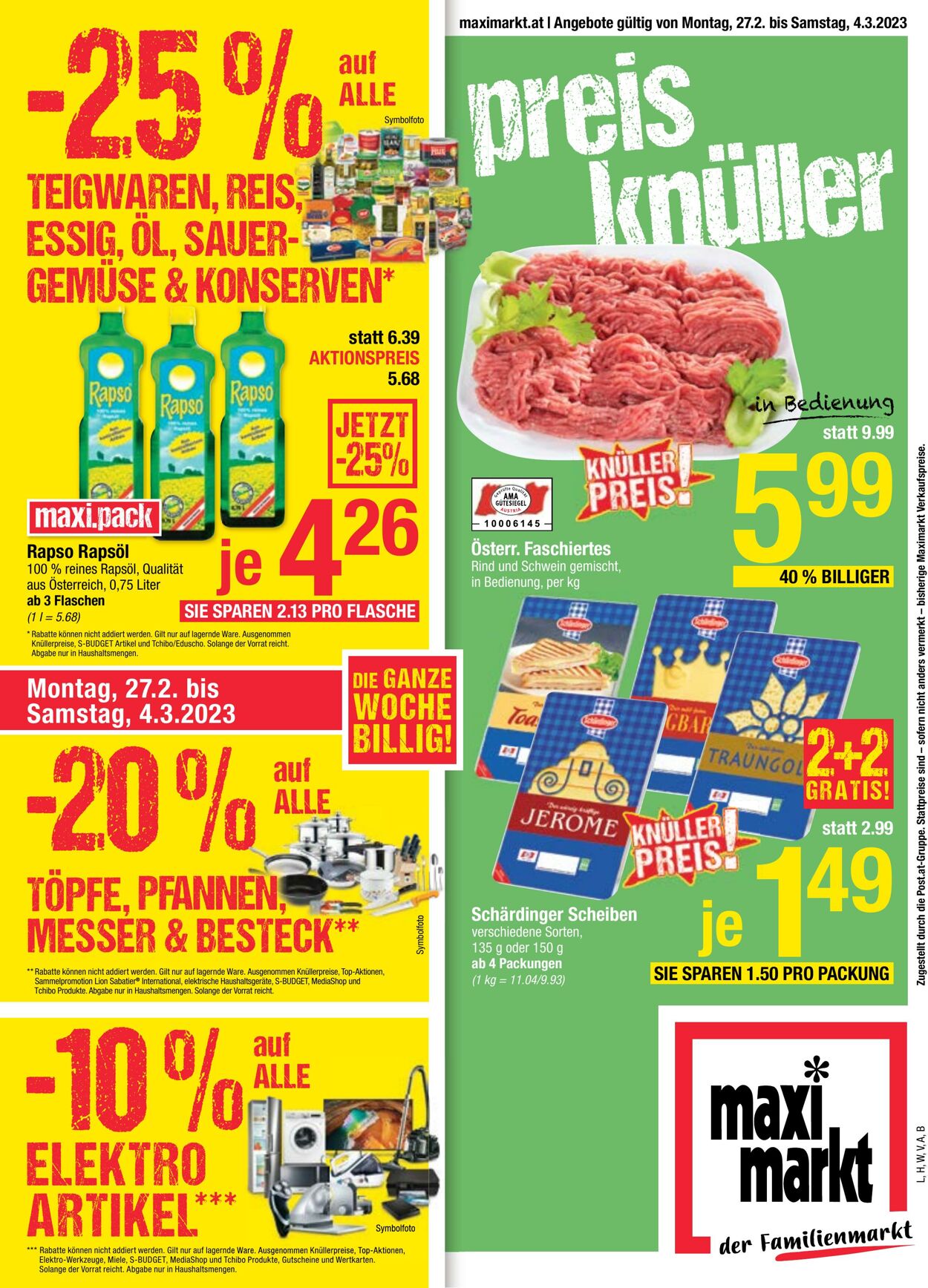 Prospekt Maximarkt 27.02.2023 - 04.03.2023