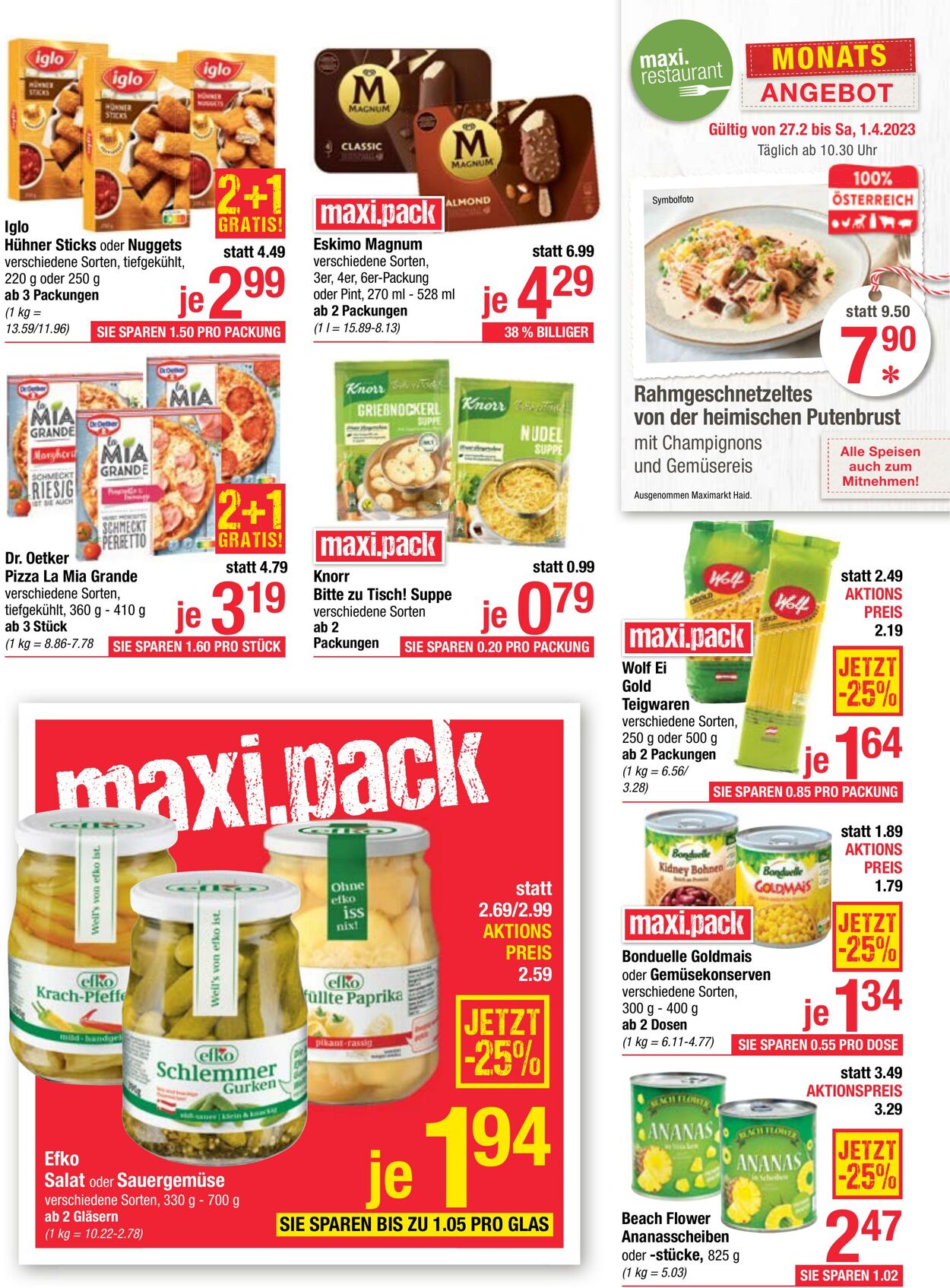 Prospekt Maximarkt 27.02.2023 - 04.03.2023