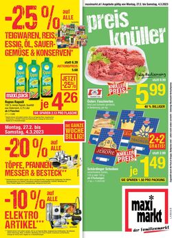 Prospekt Maximarkt 27.02.2023 - 04.03.2023