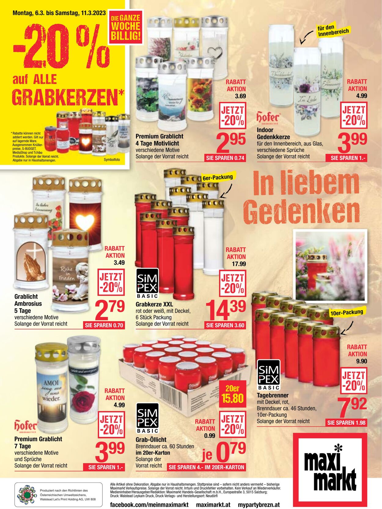 Prospekt Maximarkt 06.03.2023 - 11.03.2023