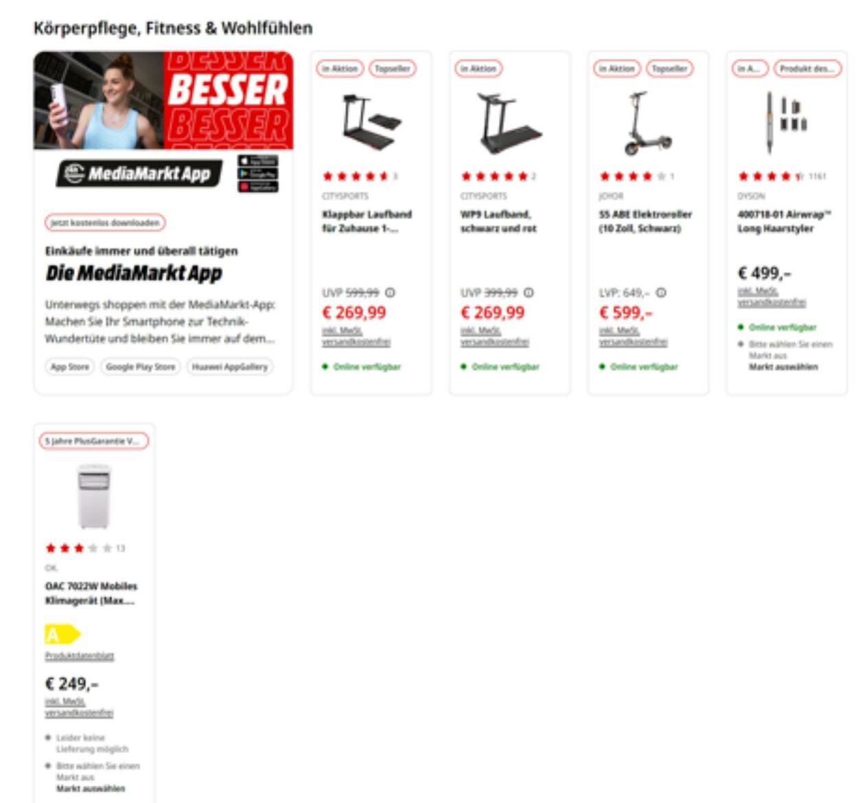 Prospekt Media Markt 22.07.2024 - 01.08.2024