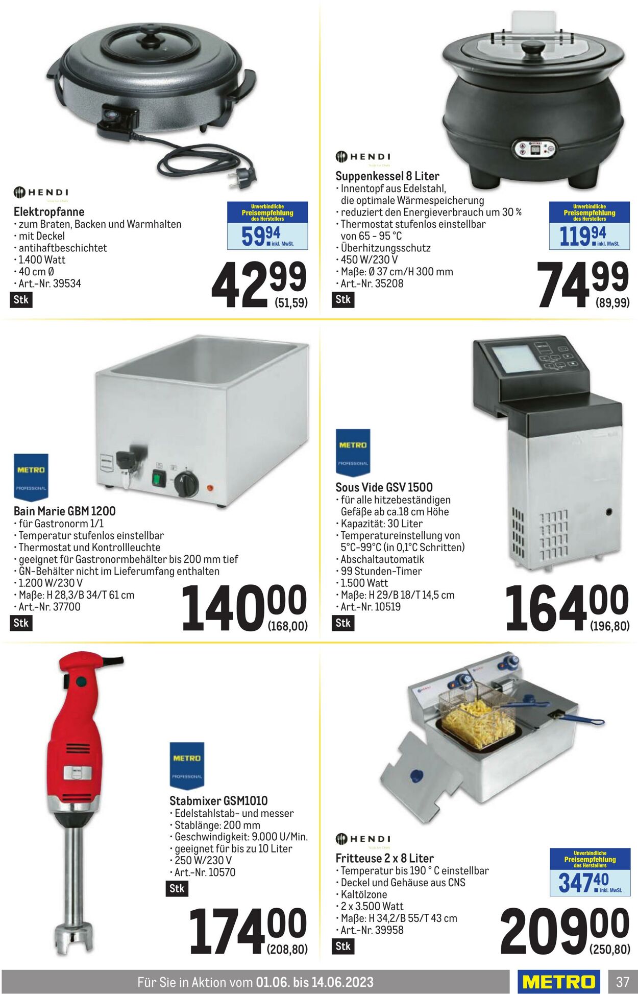 Prospekt Metro 01.06.2023 - 14.06.2023