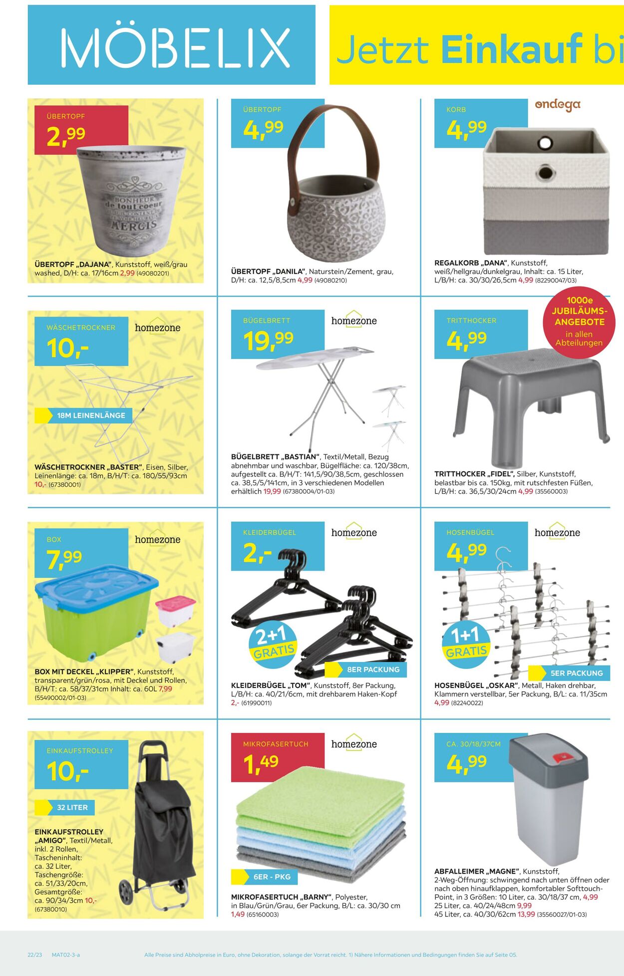 Prospekt Möbelix 30.01.2023 - 07.02.2023