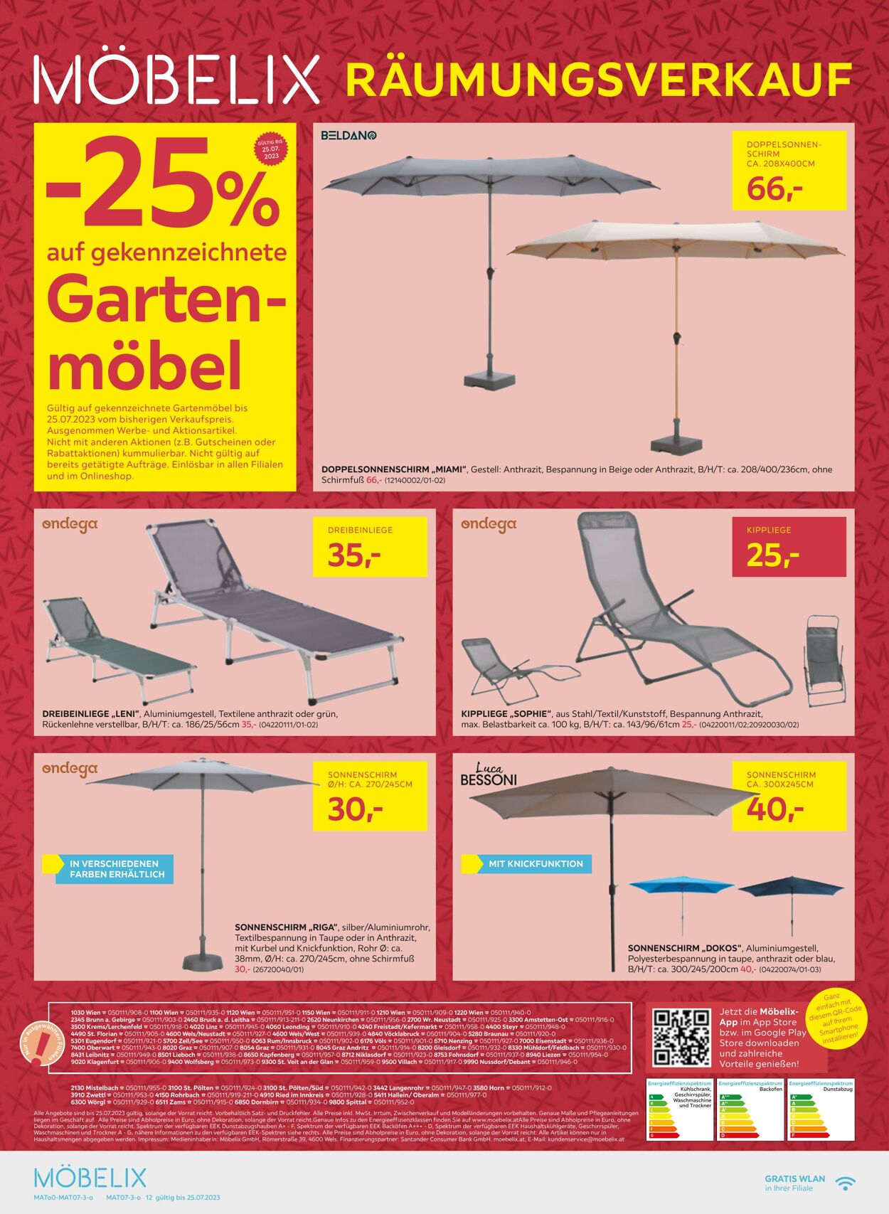 Prospekt Möbelix 17.07.2023 - 25.07.2023