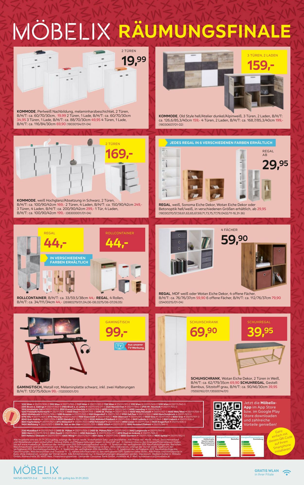 Prospekt Möbelix 23.01.2023 - 31.01.2023