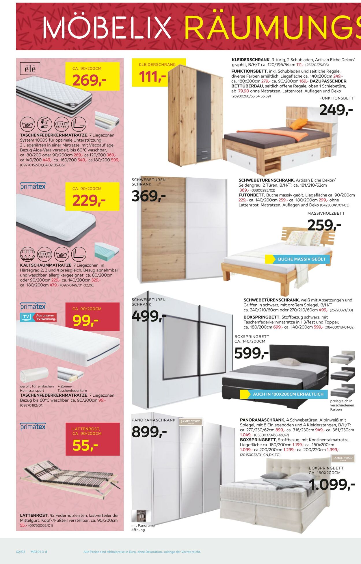 Prospekt Möbelix 23.01.2023 - 31.01.2023