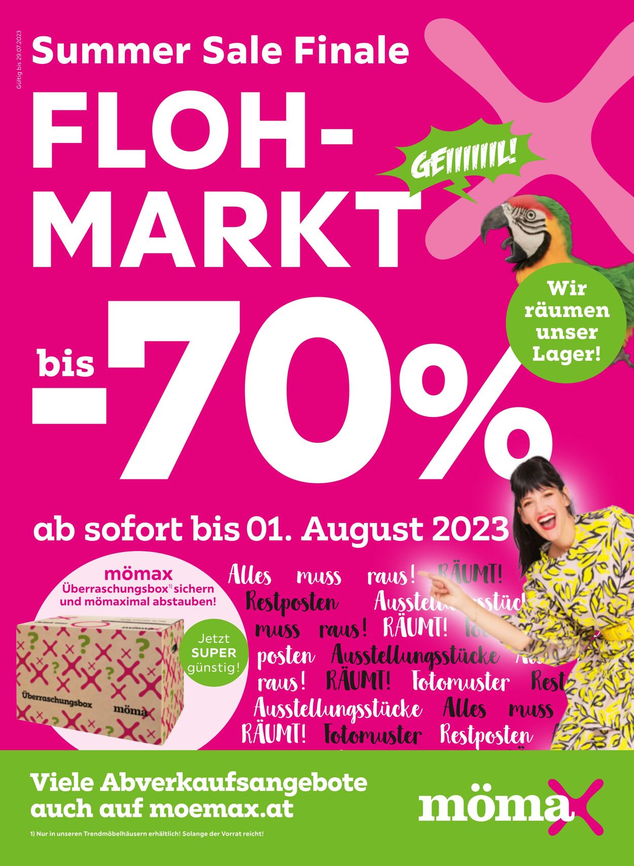 Prospekt Mömax 21.07.2023 - 29.07.2023