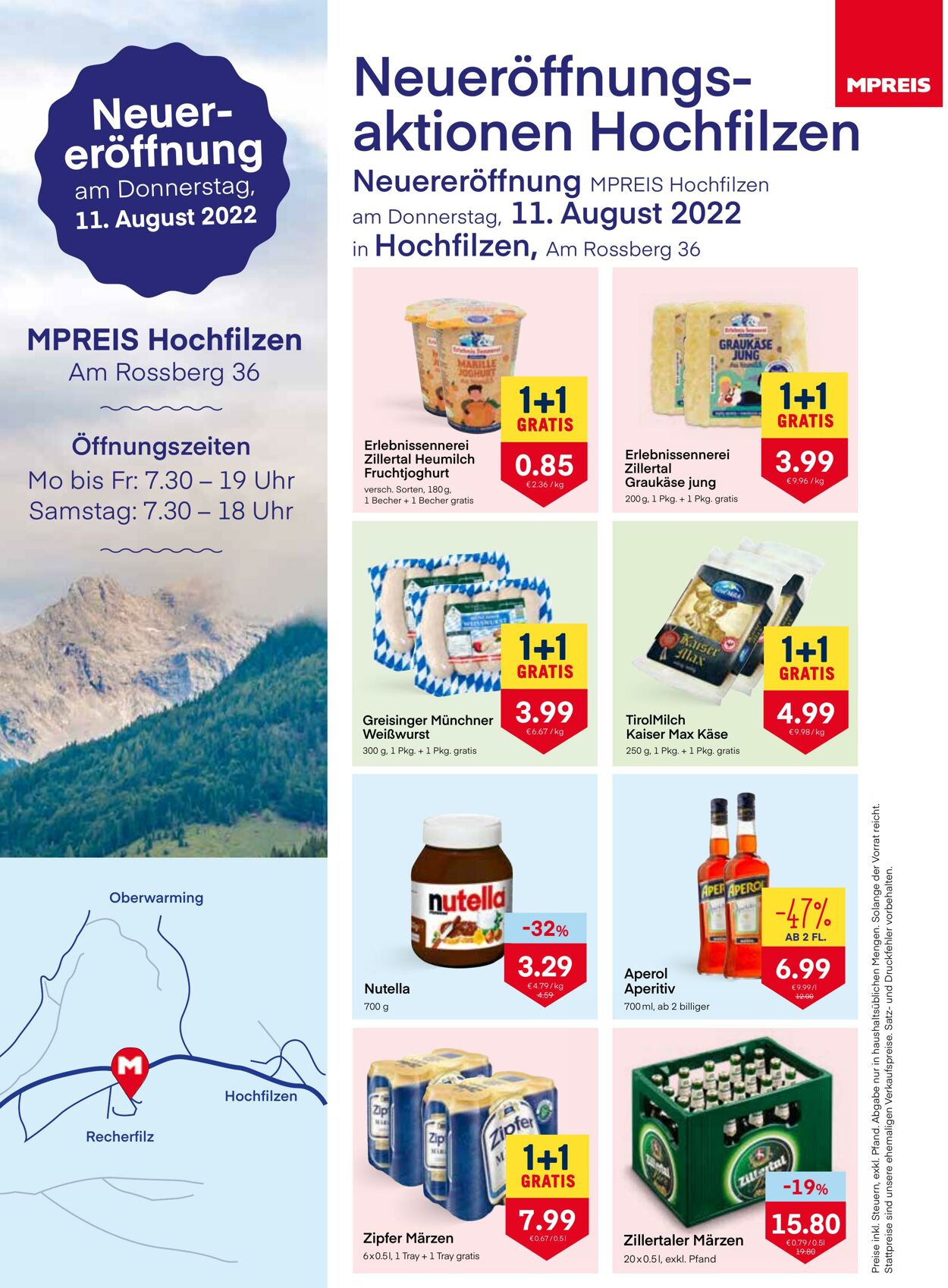 Prospekt MPREIS 11.08.2022 - 14.08.2022