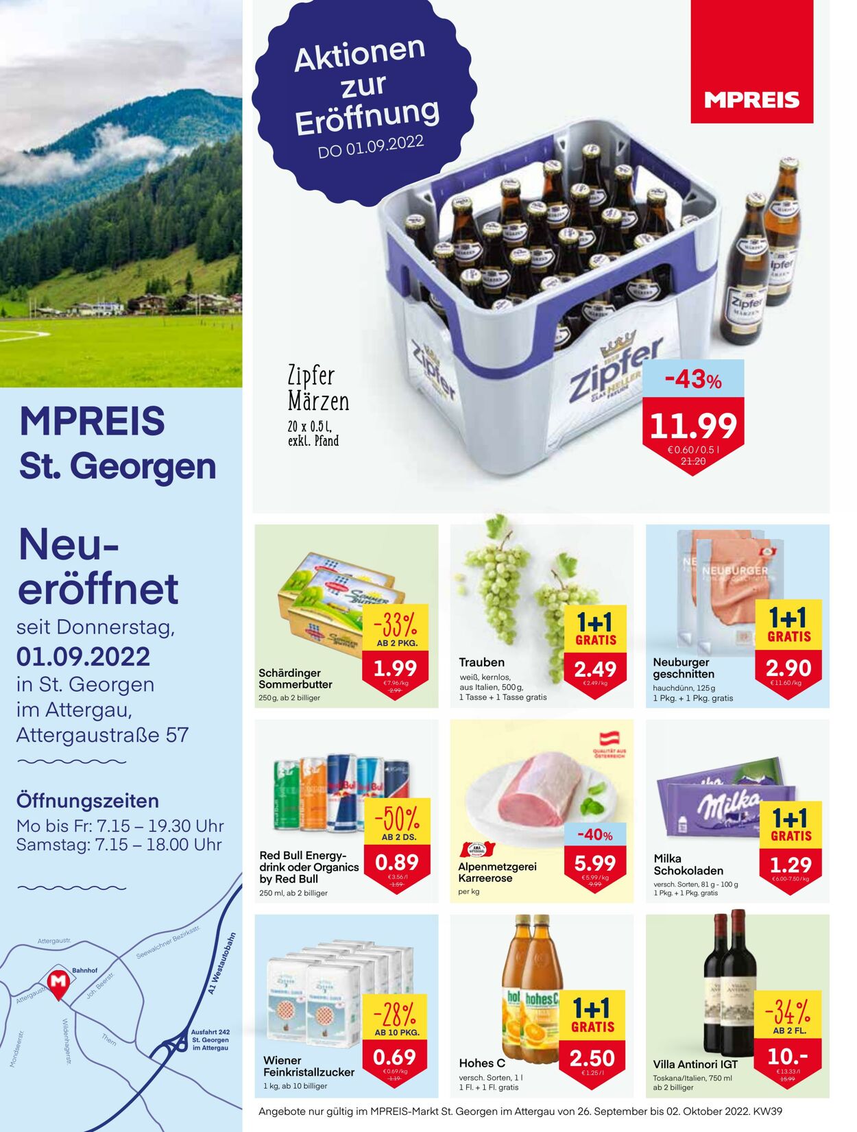 Prospekt MPREIS 26.09.2022 - 02.10.2022