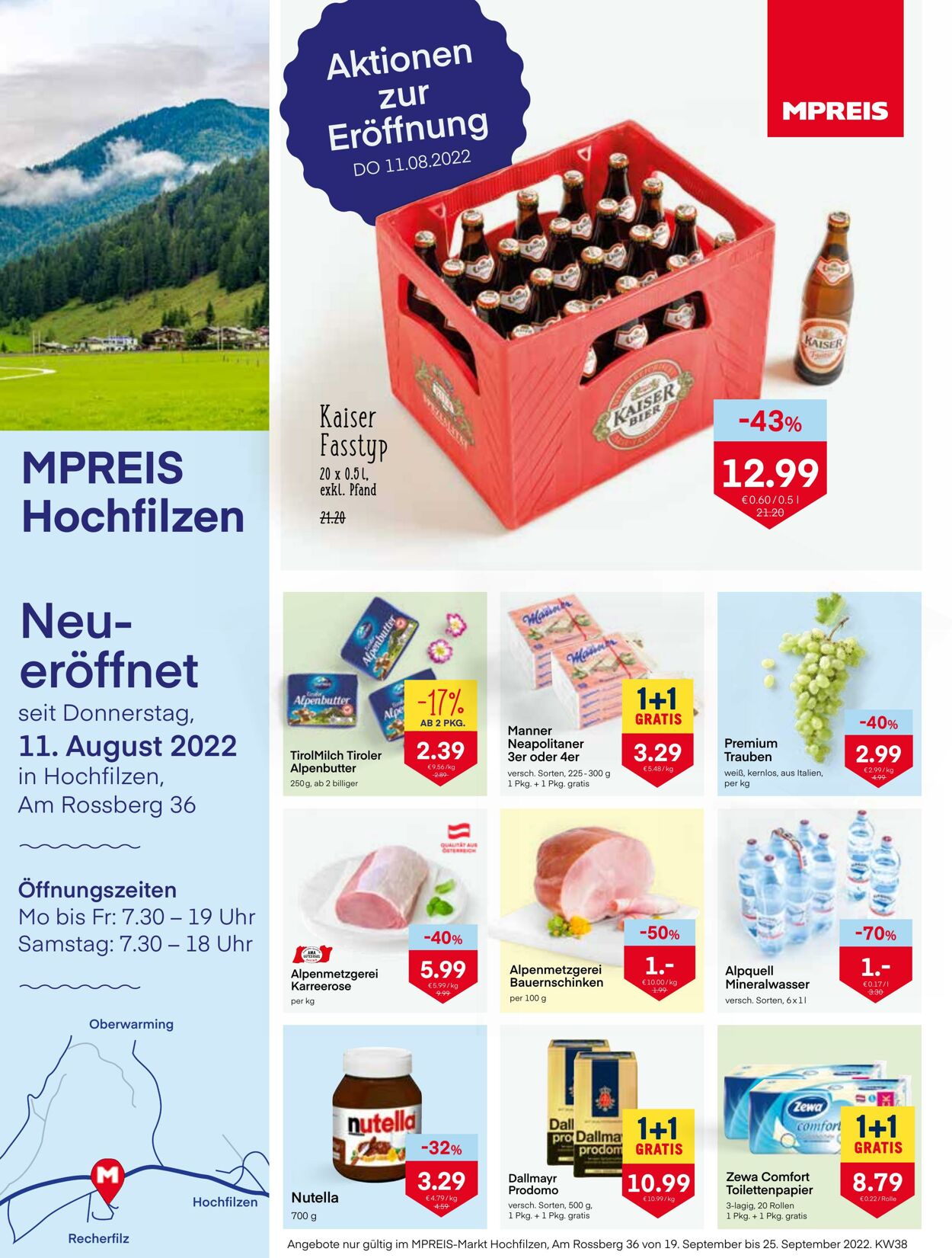 Prospekt MPREIS 19.09.2022 - 25.09.2022