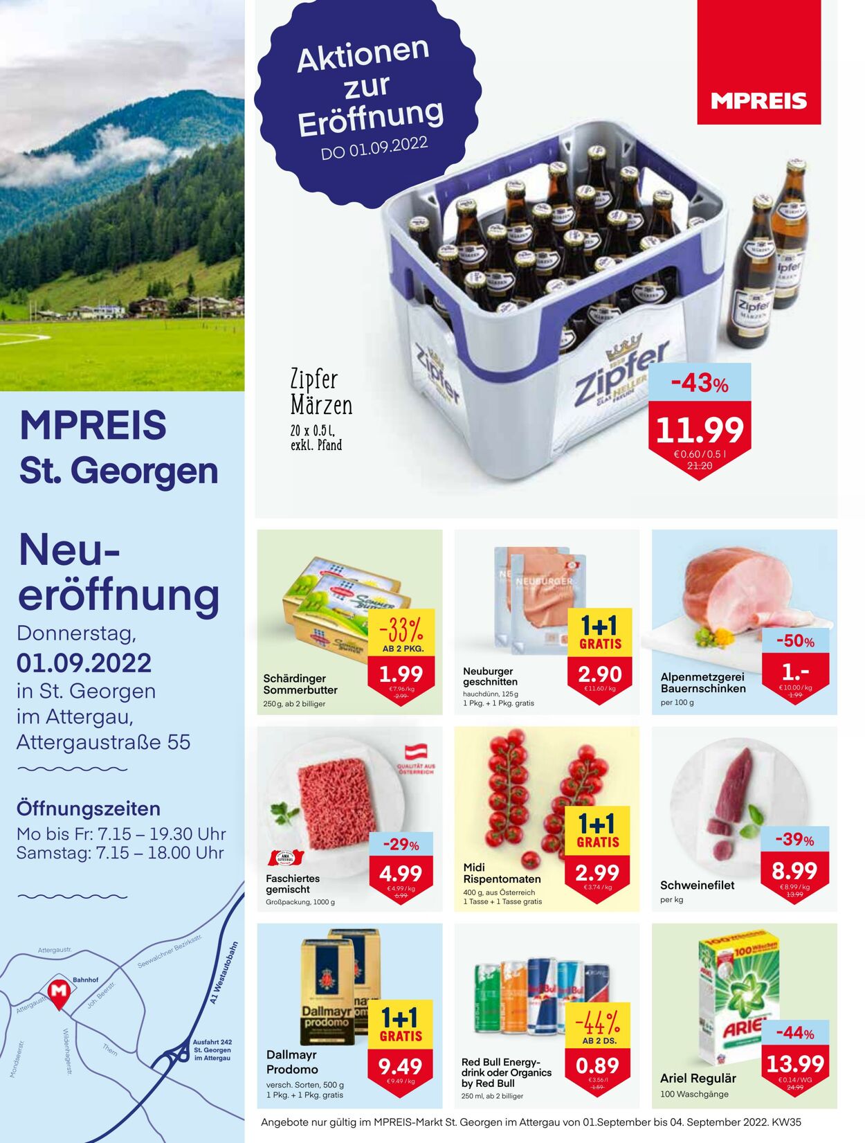 Prospekt MPREIS 29.08.2022 - 04.09.2022