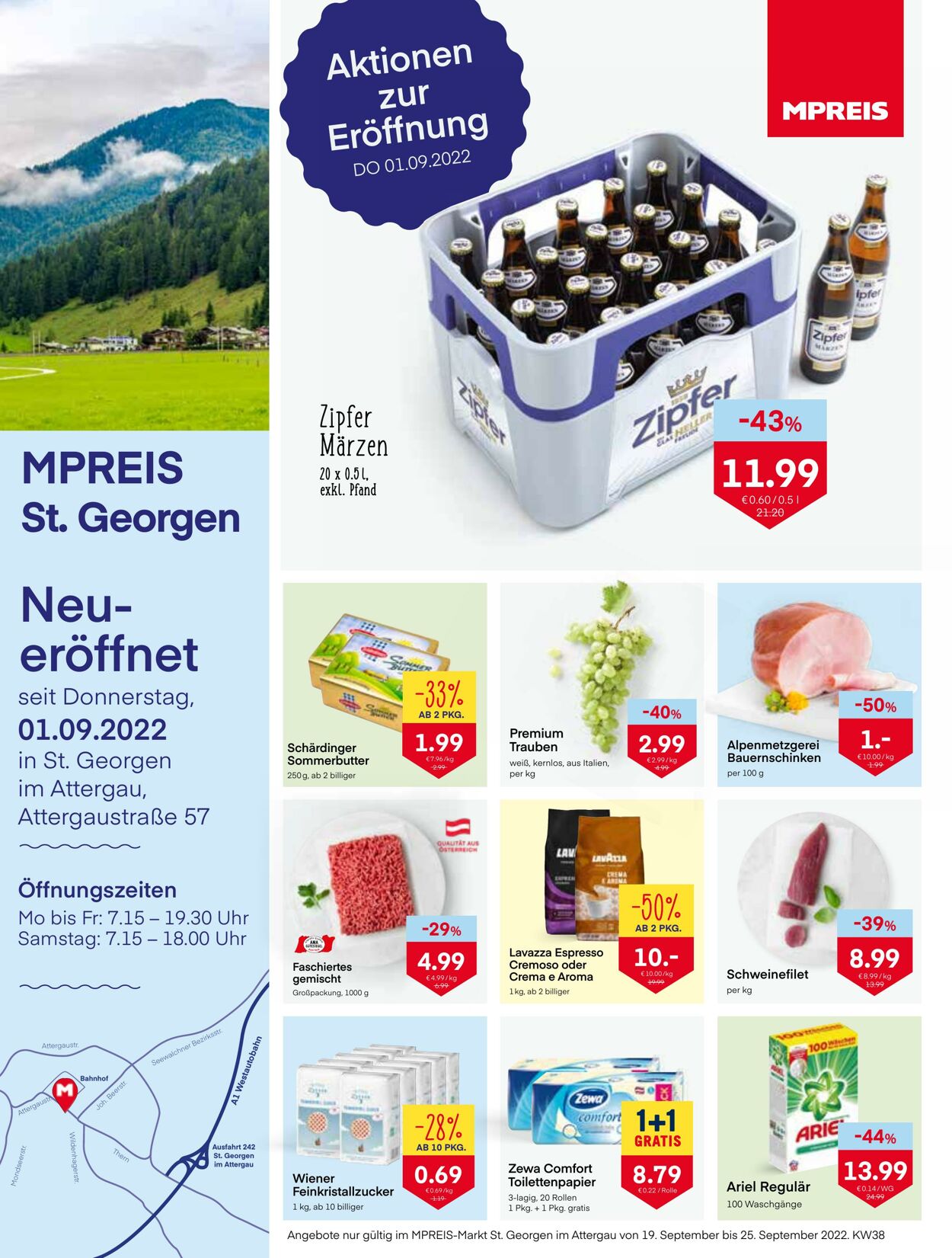 Prospekt MPREIS 19.09.2022 - 25.09.2022