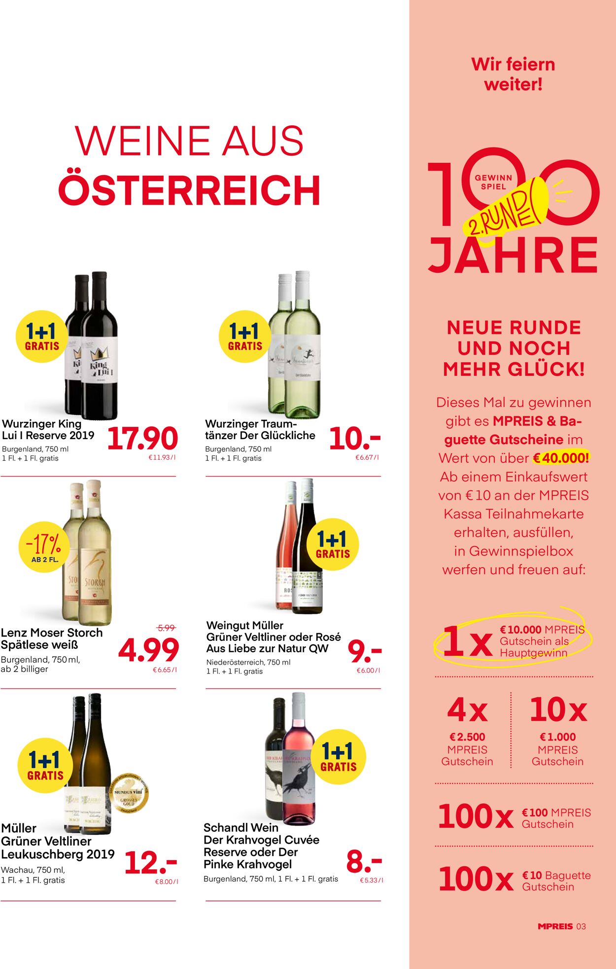 Prospekt MPREIS 01.03.2021 - 06.03.2021