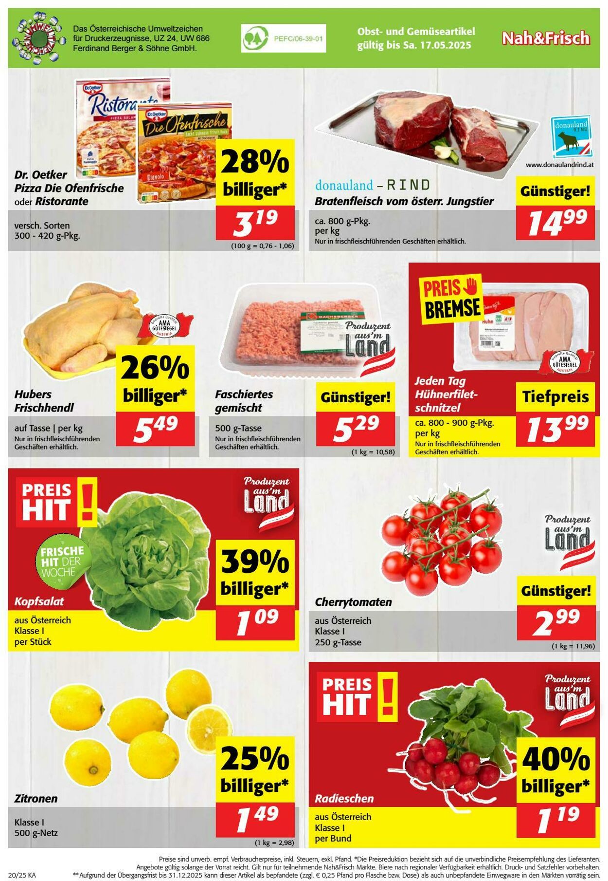 Prospekt Nah Frisch 14.05.2025 - 20.05.2025