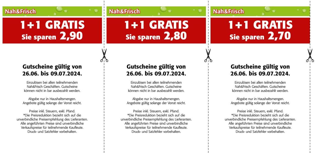 Prospekt Nah Frisch 26.06.2024 - 09.07.2024