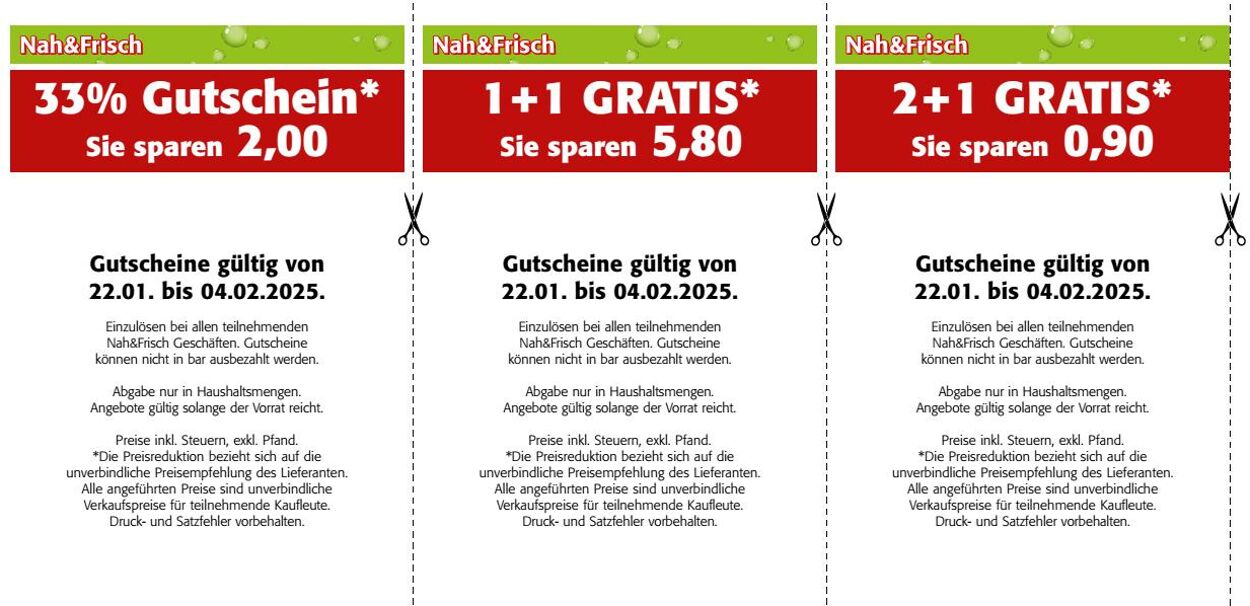 Prospekt Nah Frisch 22.01.2025 - 04.02.2025