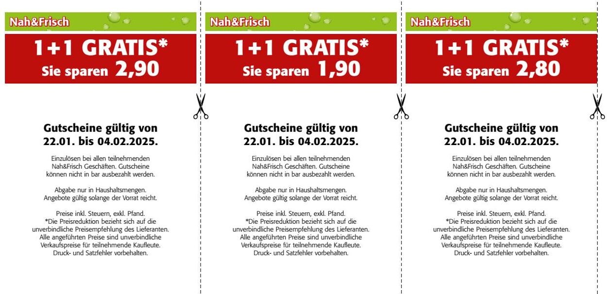 Prospekt Nah Frisch 22.01.2025 - 04.02.2025