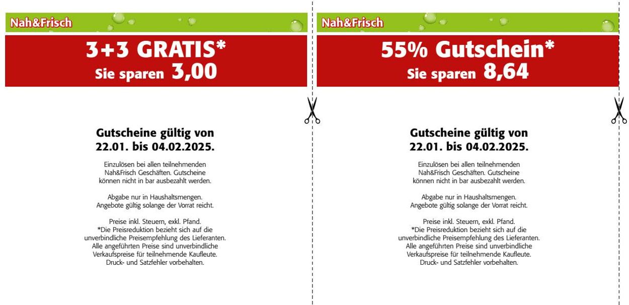 Prospekt Nah Frisch 22.01.2025 - 04.02.2025