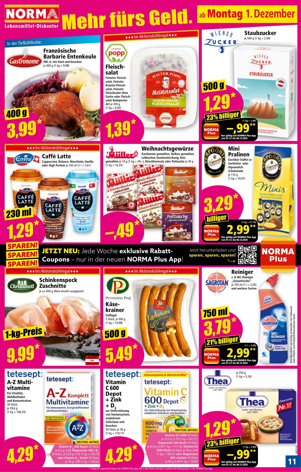 Prospekt Norma 01.12.2025 - 07.12.2025