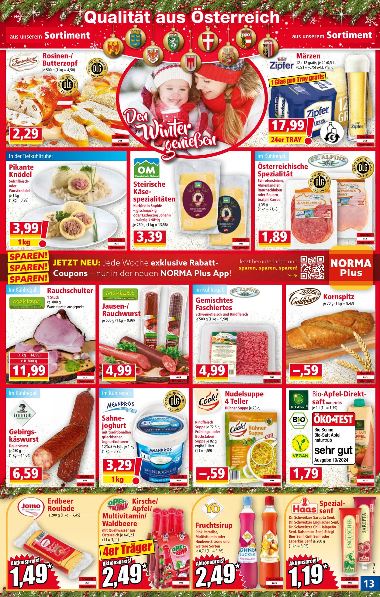 Prospekt Norma 01.12.2025 - 07.12.2025