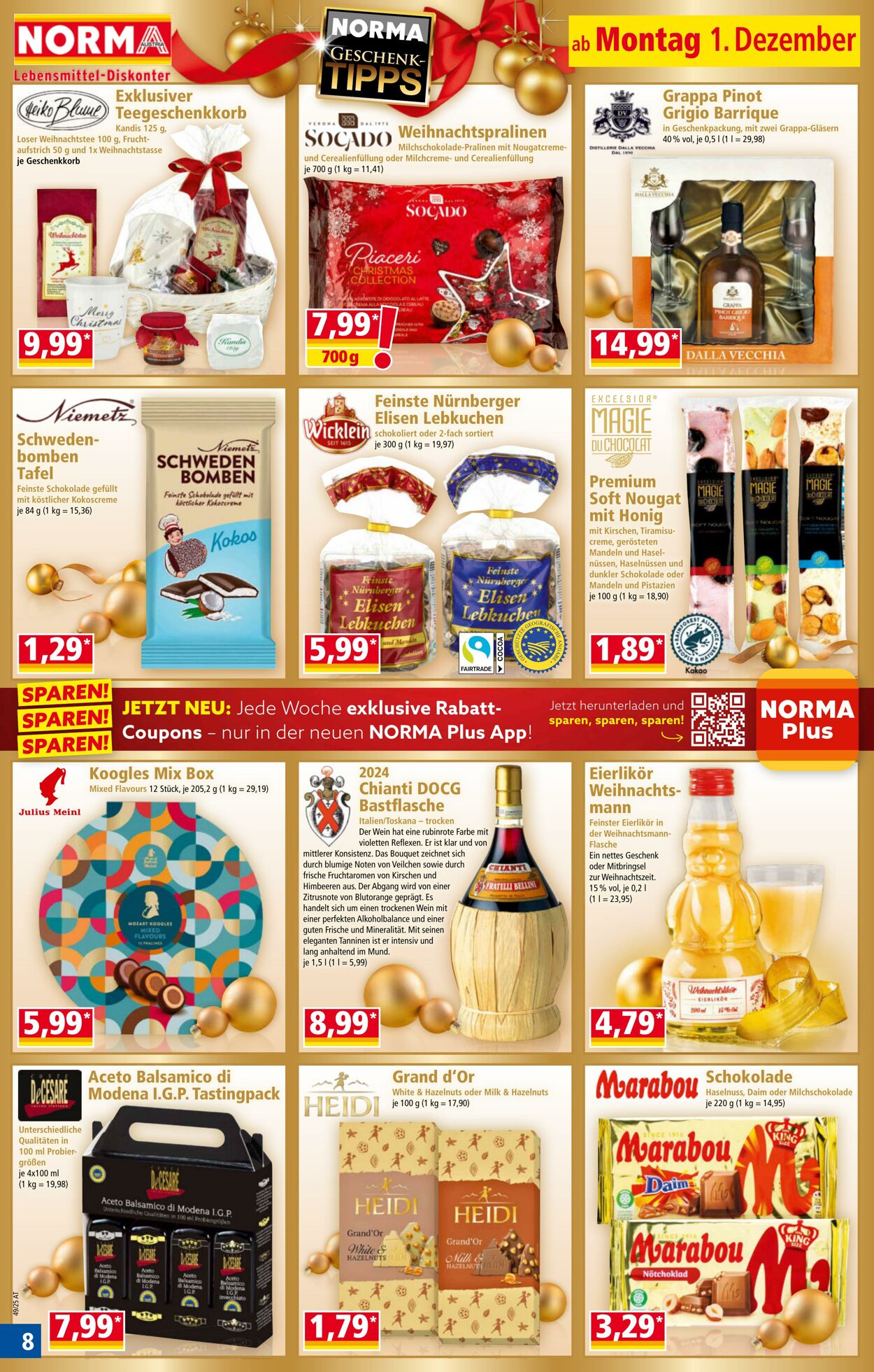 Prospekt Norma 01.12.2025 - 07.12.2025