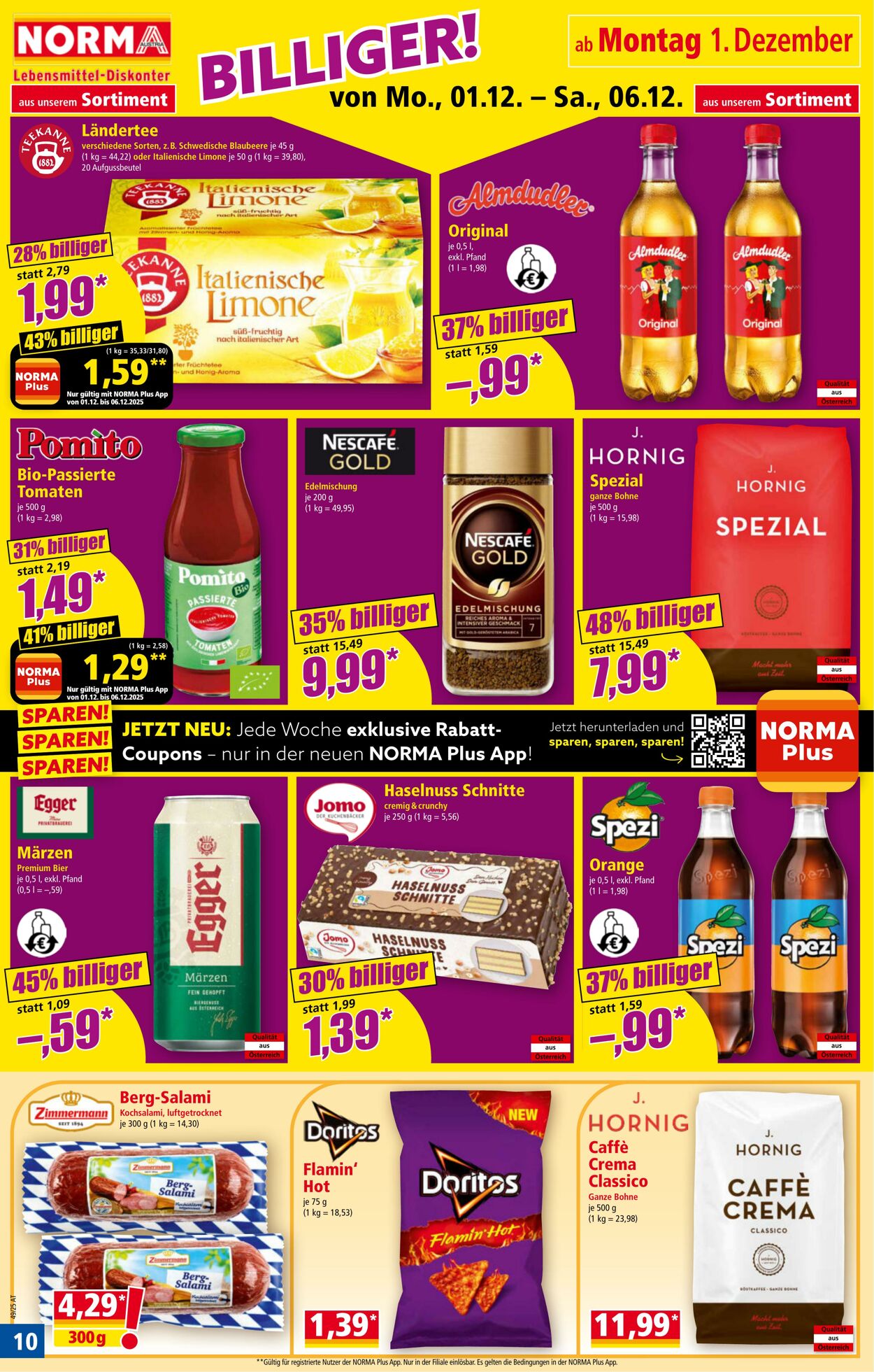 Prospekt Norma 01.12.2025 - 07.12.2025