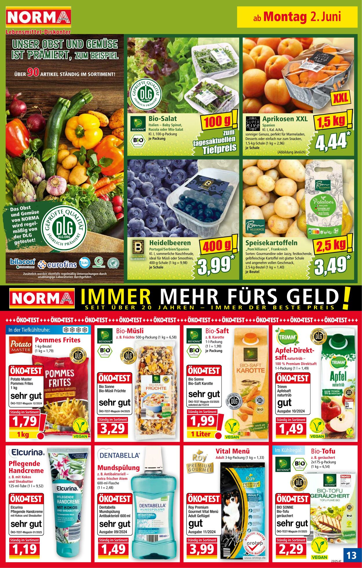 Prospekt Norma 02.06.2025 - 08.06.2025