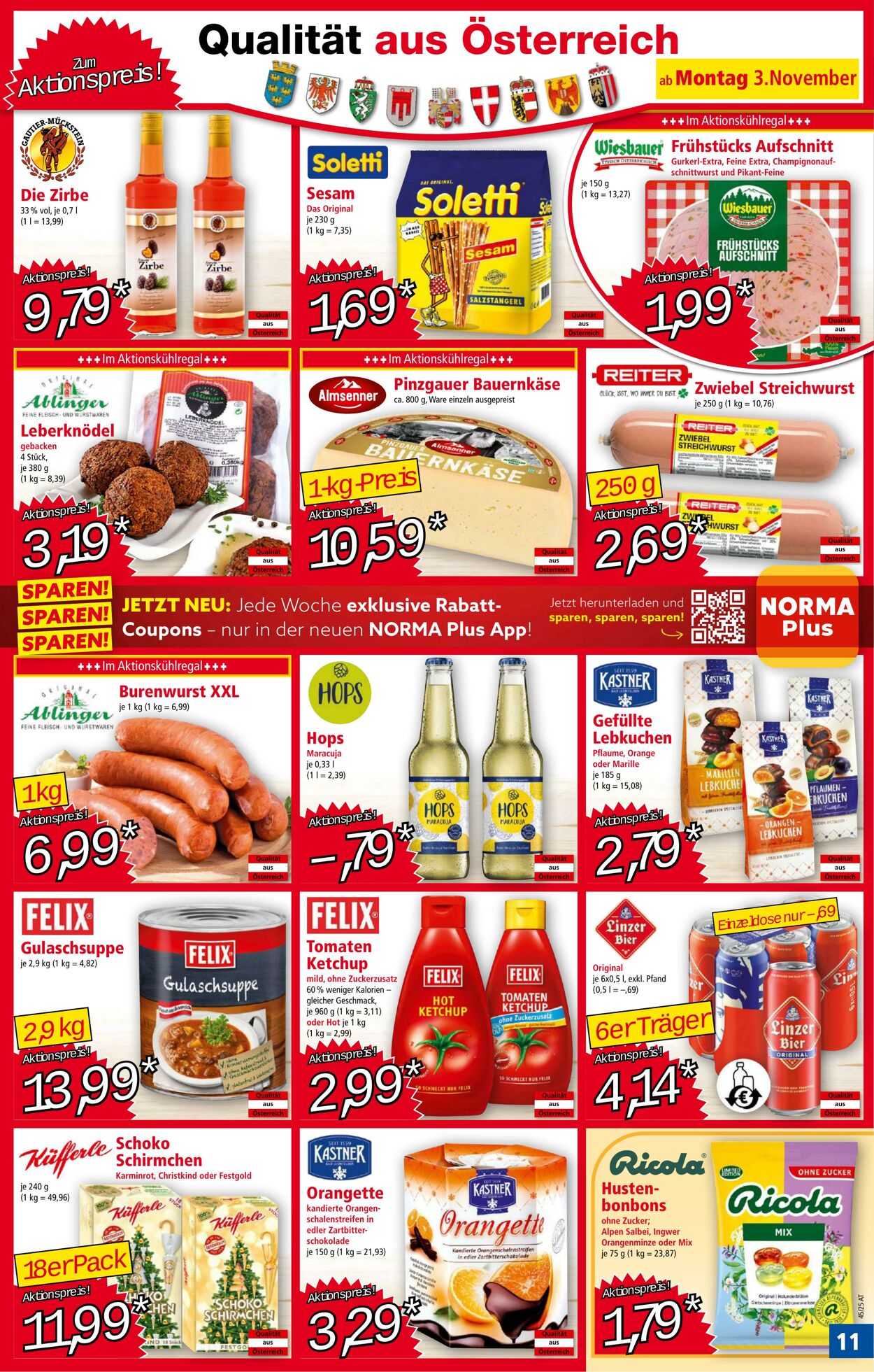 Prospekt Norma 03.11.2025 - 09.11.2025